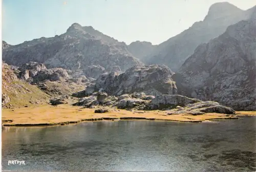 BF14186 cauterets h p lac de l embarrat france front/back image