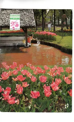 BF14662 parc floral leans la source france front/back image