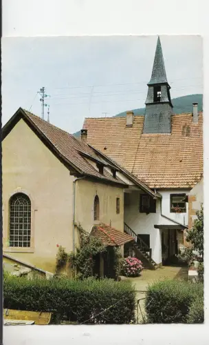 BF25182 eglise protestante et maison natale du dr alber france front/back image