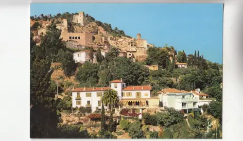 BF28596 roquebrune village a m le village domine france front/back image