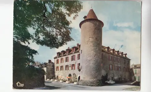 BF20456 salles curan aveyron chateau feoudal france front/back image