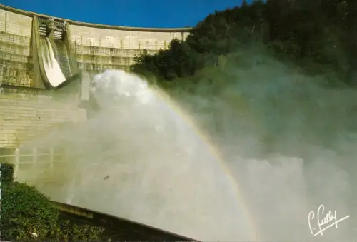 BF14522 bort les orgues correze saut de ski france front/back image