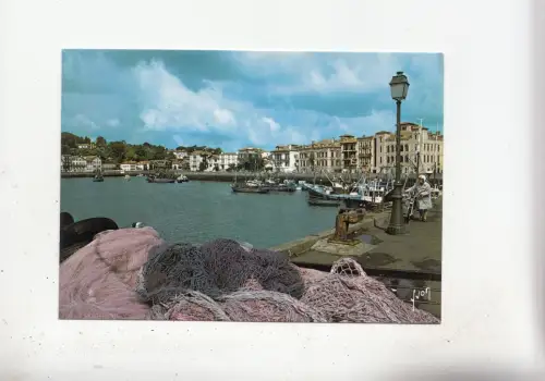 BF28473 saint jean de luz le port ship p a france front/back image