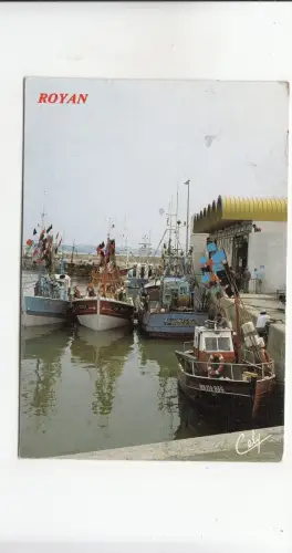 BF31689 royan le port de peche Schiff Frankreich Vorder-/Rückbild