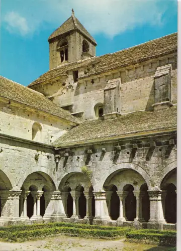 BF13561 gordes vaucluse cloitre et clocher france front/back image