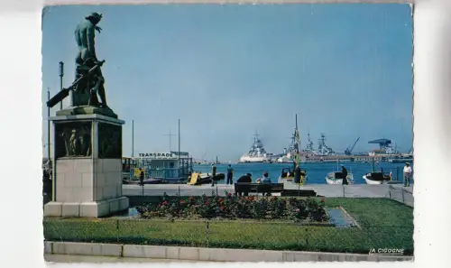 BF31808 toulon var le genie de la mer france front/back image