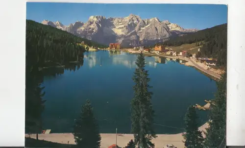 BF23343 dolomiti lago di misurina italy front/back image