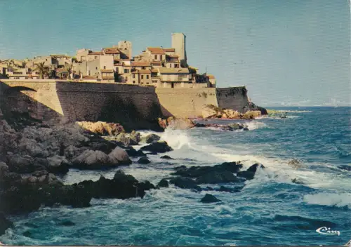 BF19910 antibes a m les remparts france front/back image