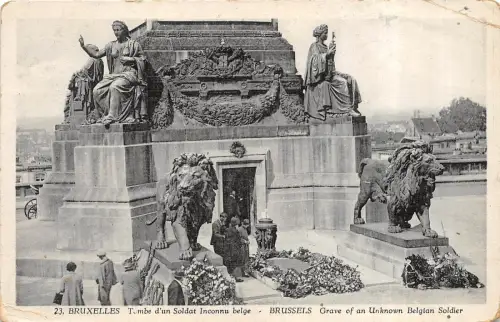 Br34702 Bruxelles Tombe d un Soldat Inconnu Belge Belgien
