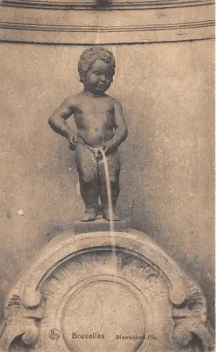 Br34952 Bruxelles MAnneken Pis Belgium