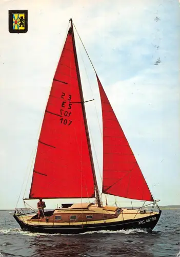 BT4617 Grüße vom belgischen Küstenschiff Bateaux Belgien