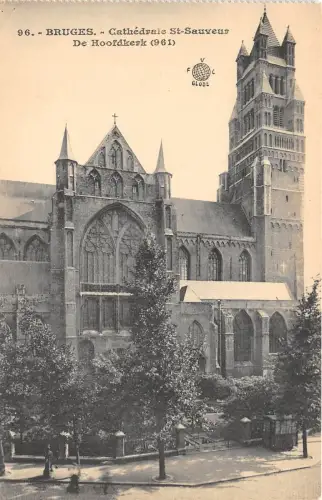 BG25648 cathedrale st sauveur de hoofdkerk bruges brugge belgien