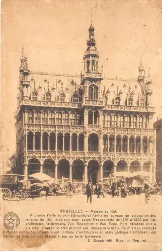 Br34944 Bruxelles MAison du Roi Belgien