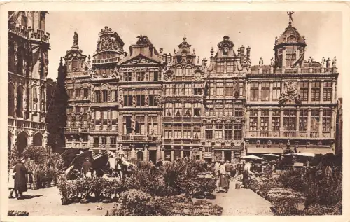 BG26014 vue de la grand place brussel bruxelles belgium