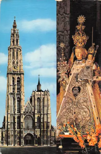 BT4752 Antwerpen cathedrale de notre dame Belgien