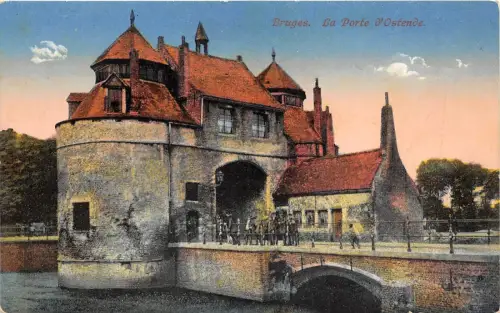 BG25825 la porte d ostende bruges brugge belgien