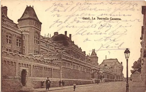 BG25544 la neuvelle caserne gand gent belgium
