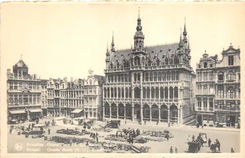 Br34965 Bruxelles Grand Place Belgium