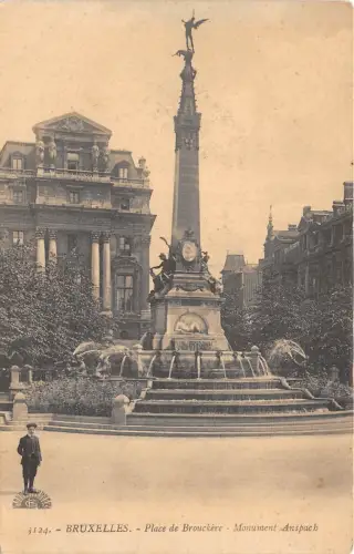 Br34837 Bruxelles Place de Brouckere Belgien