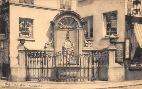 BG25816 manneken pis bruxelles brussel belgium