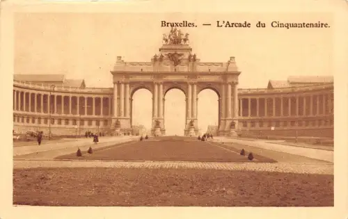 Br34627 Bruxelles L Arcade du Cinquantenaire Belgien