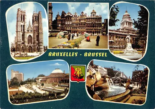 BT5908 Kathedrale St Michel Bruxelles Belgien