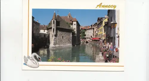 BF25417 le palais de l isle annecy la vieille ville h s france front/back image