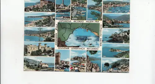 BF23456 riviera ligur pittoresca italy front/back image