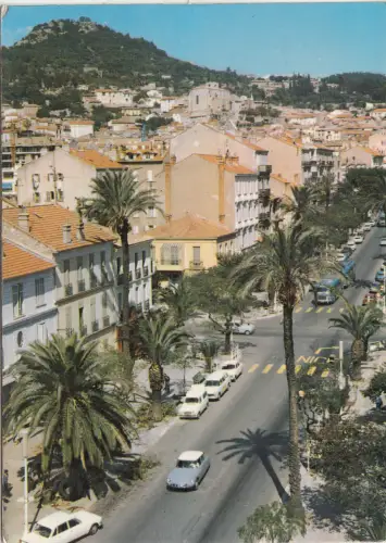 BF22191 hyeres les palmiers avenue gambetta france front/back image