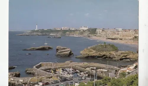 BF20518 biarritz le port des pecheurs france front/back image