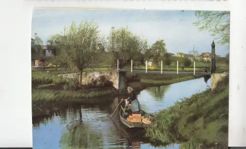 BF24435 amiens les hortillonnages france front/back image