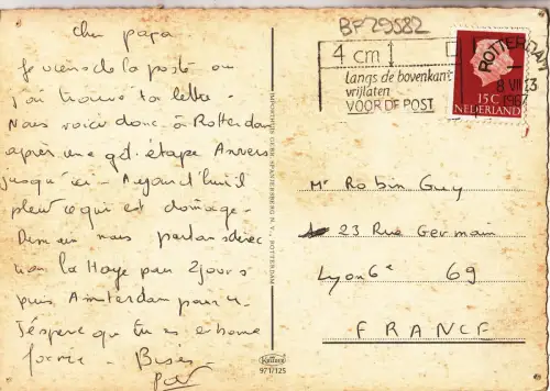 BF29582 rotterdam niederlande front/back image