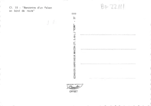BF22111 Frankreich Vorder-/Rückbild