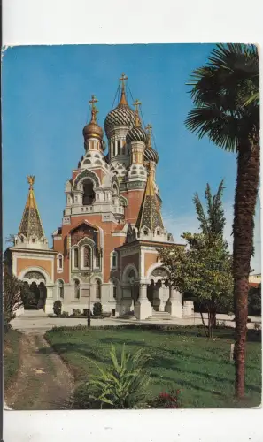 BF31845 l eglise russe nice france front/back image