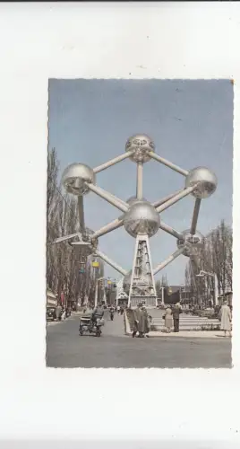 BF30670 belgium bruxelles atomium front/back image