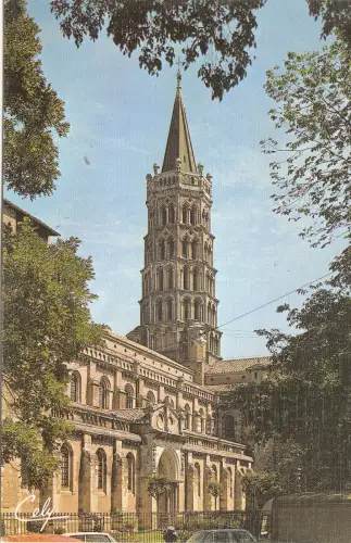 BF14126 toulouse la basilique st sernin France Front/Back image