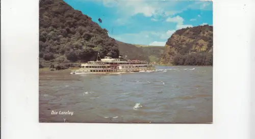 BF24326 die loreley ship bateaux france front/back image