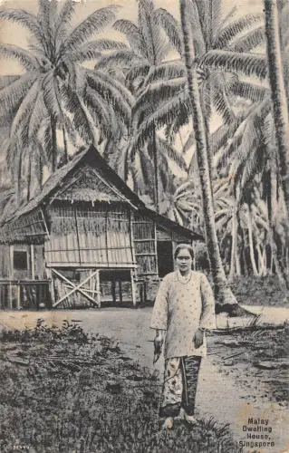 BR57832 Malaiisches Wohnhaus Singapur