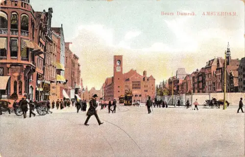 BR56062 Beirs Damrak Amsterdam Niederlande