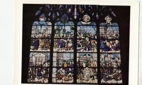 BF15877 saint etienne et saint la cathedrale de bourges france front/back image