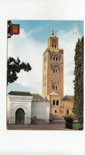 BF26985 marrakech entree de la mosquee la koutoyubla front/back image