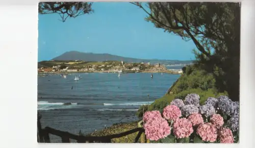 BF20271 saint jean de luz de la promenade sainte barbe france front/back image