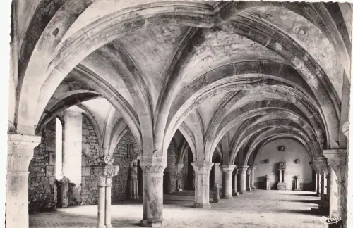 BF13993 abbaye de fontenay c d or la grande salle france front/back image
