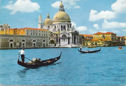 BF23192 venezia basilica della salute italy front/back image