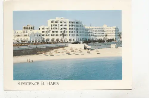 BF28375 Tunesien Hotel Residence El Habib Monastir Vorder-/Rückbild