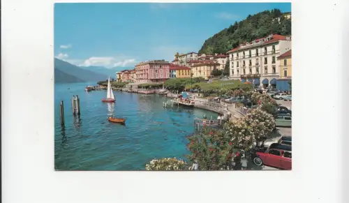 BF29769 lago di como bellagio italy front/back image