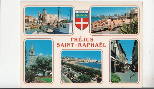 BF28757 frejus saint raphael france front/back image