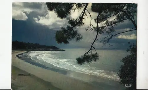 BF25176 Meereslandschaft Frankreich Vorder-/Rückbild