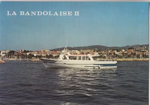 BF24481 la bandolaise calanques de la cote d azur Schiff Frankreich Vorder-/Rückseite Bild