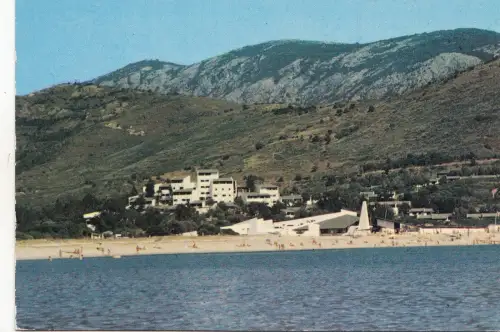 BF14820 cargese corse du sud la plage france front/back image
